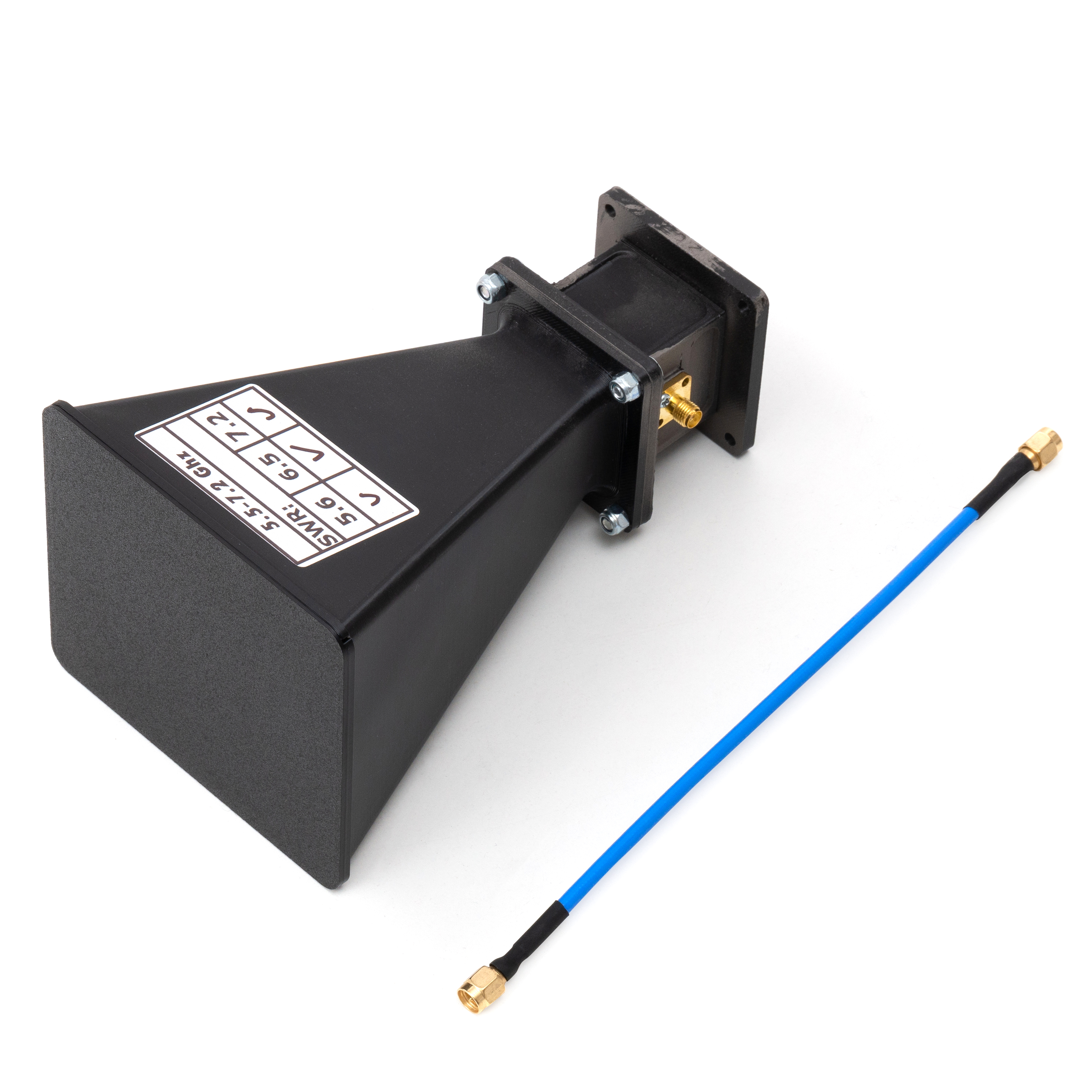 Антена для дрона RavLink Рупор 5.5-7.2 GHz 14 dBi SMA RHCP (RUPOR 5.5-7.2 14DBI)